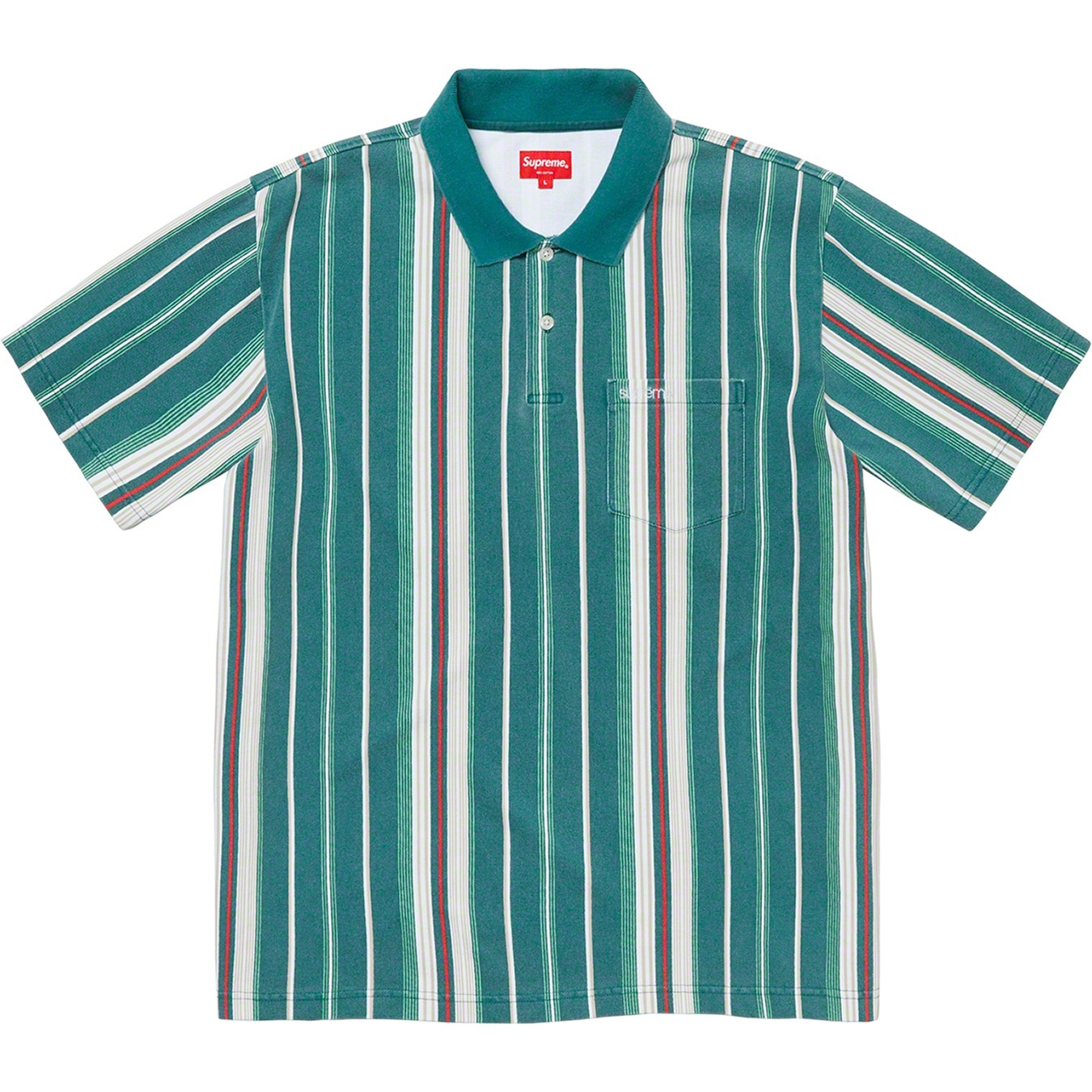 Vertical Stripe Polo view 6